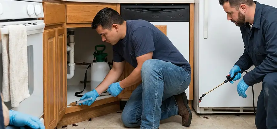 German Cockroach Poison Program in Amarillo