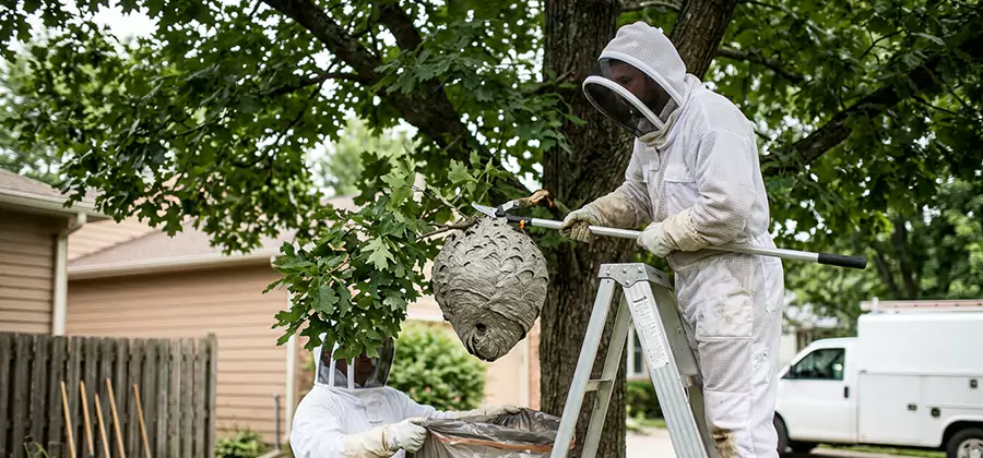 Wasp Nest in Tree Removal Amarillo